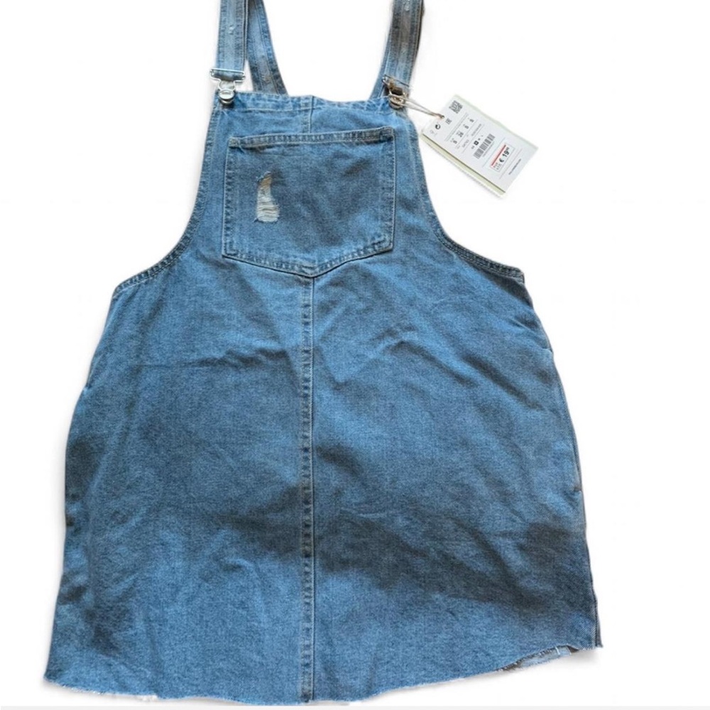 Pull&Bear denim overall dress